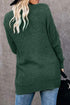 Pocket Knitted Solid Color Cardigan